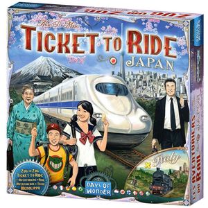 Ticket to Ride Japan & Italië - Uitbreiding - Bordspel