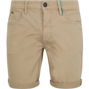 No Excess Denim Short Beige - Maat 33 - Heren - Korte broek