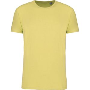 Lemon Yellow T-shirt met ronde hals merk Kariban maat L
