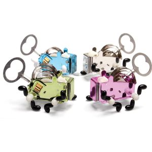 Kikkerland Wind Up Pea - Critter - Speelgoedrobot - Uniek cadeau