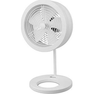 Air&Me Naos - Tafelventilator Ø 20cm + 20m² - Wit