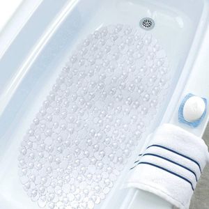 Antislip Douchemat met Zuignappen – Antibacterieel en Sneldrogend, Kiezelpatroon