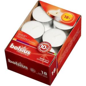 Bolsius Tealight Maxi 10 Hours 18 Pcs