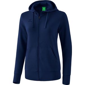 Erima Sweatjack Met Capuchon Dames - New Navy | Maat: 38