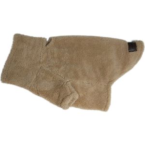 Kentucky Honden sweater Teddy Fleece - Beige - Maat XXS