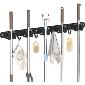 Zelfklevende Wandhaken voor Handdoeken, Bezems en Paraplu's - Multifunctionele Haakoplossingen