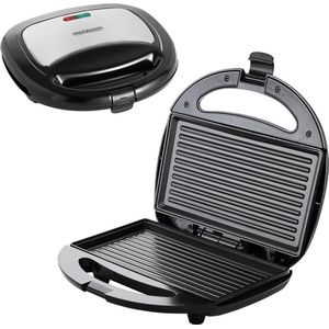 Monzana Tosti Apparaat 750W - Antiaanbaklaag BPA vrij - Wit