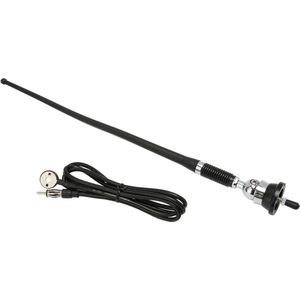 Autoradio-Antenne AM FM Ingebouwde Lente - Eenvoudige Installatie 4.9ft Kabellengte - Passieve Antenne Stabiel Signaal Rubber voor Voertuig