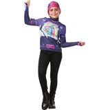 Brite Bomber Fortnite™ t-shirt en muts voor tieners - Verkleedkleding - Carnavalskleding