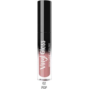 Golden Rose VINYL GLOSS HIGH SHINE LIPGLOSS NO: 02 POP Lipgloss Nude Selection