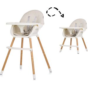 Chipolino Rio 2-in-1 Kinderstoel Met Eetblad & Zitkussen Glacier