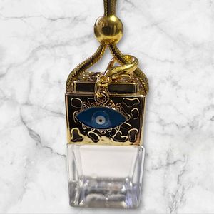 Autoparfum Lucky Eye - met geluksbrenger - 8ml - Licht Blauw - Evil Eye - Nazar Boncuk - Vanille Orchids - 8 ml - Traditional Hammam Ritual Overseas - auto parfum - Autogeurtje - Giftset - Verjaardagscadeau - Cadeau heren/dames