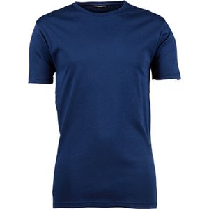 Men's Interlock T-shirt met korte mouwen Indigo - 3XL
