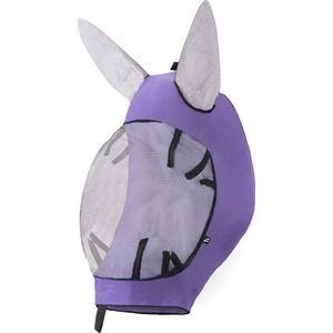 Horze Zacht Stretch Vliegenmasker, Purple, Warmblut