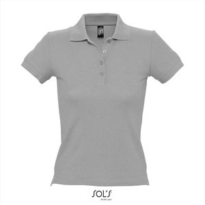 SOL'S Women´s Polo People 210 L519 - Grey Melange - XL