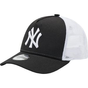 New Era 9FORTY Aframe Trucker New York Yankees Kids Cap 12745566, voor een jongen, Zwart, Pet, maat: YOUTH