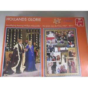 Jumbo puzzel Hollands Glorie: Koning Willem - Legpuzzel - 2x1000 stukjes