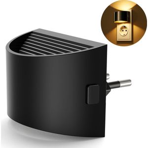 Stekkerlamp - Nachtlampje Stopcontact - Volwassenen - Kinderen - Baby - Stopcontact Lampje - Dimbaar - Dag- en Nachtsensor - 1 Stuk