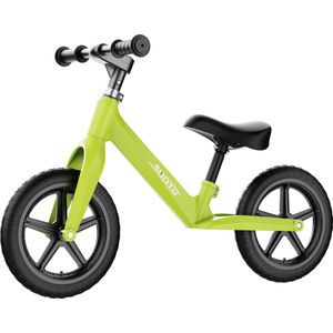 Suotu Loopfiets - Speelgoed Vanaf 1-5 jaar - Jongens en Meisjes - Kinderstep - 2.12kg lichtgewicht - Groen