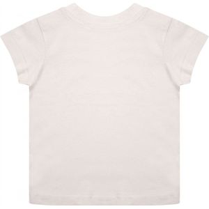 T-shirt Baby 18/24M Larkwood Ronde hals Korte mouw Natural 100% Katoen