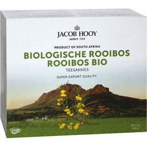 3x Jacob Hooy Rooibos Zakjes 80 stuks
