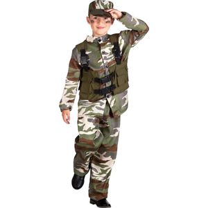 Boland - Kostuum Soldaat (4-6 jr) - Kinderen - Soldaat - Militairen en Leger