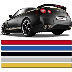 AutoStyle Universele zelfklevende striping AutoStripe Cool200 - Blauw - 6,5mm x 975cm