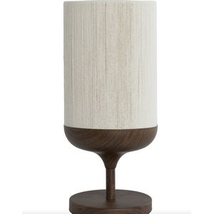 Light & Living - Tafellamp DANIA - Ø22.5x50cm - Bruin