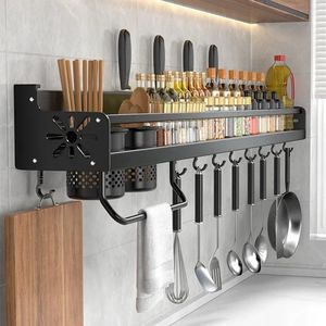 Keuken Organizer - keukengerei houder - Aanrecht organiser - keukenrek Plank Aan De Muur - 50 cm
