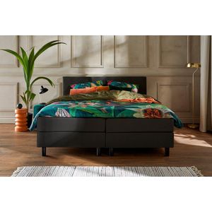 Boxspringset LARA, 160x200, Antraciet