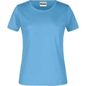 James And Nicholson Dames/dames Ronde Hals Basic T-Shirt (Hemelsblauw)