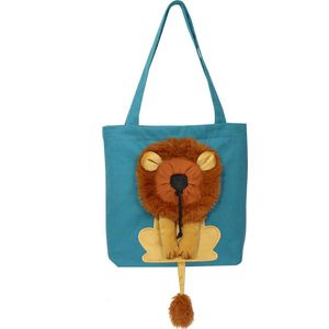 Draagtas - Draagtas Hond - Kattentas - Hondentas - Draagzak Hond – Hondendraagtas - Draagtas voor Honden - Dierendraagtas - Draagtas kat – Kattendraagtas- Cadeau - Lake Blue