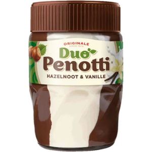 Duo Penotti hazelnoot en vanille (6x 800gr)
