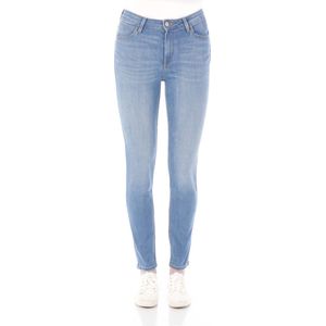 Lee Dames Jeans Broeken Scarlett High skinny Fit Blauw 25W / 31L Volwassenen Denim Jeansbroek
