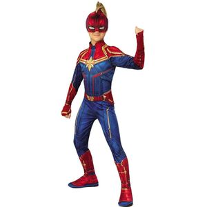Rubie's Kostuum Captain Marvel Junior Polyester Rood/blauw Mt L