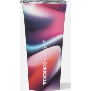 Corkcicle Tumbler 475ml 16oz - Karim Rashid Glamdisco - Roestvrijstaal -