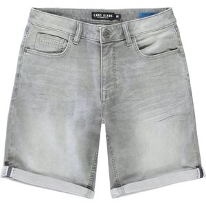 Cars Jeans SEATLE Heren Denim Short Grey Used - Maat XXXL
