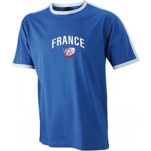 Blauw Frankrijk shirt voetbal volwassenen Xl