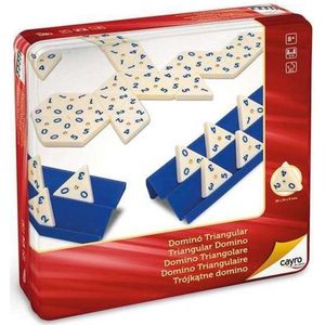 Cayro - Domino Driehoekig - Behendigheidsspel Denkspel - 2-4 Spelers - Geschikt vanaf 8 Jaar