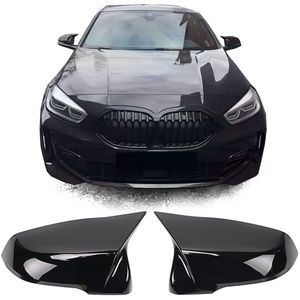 Hoogglans Pianolak Zwart Wing Spiegel Spiegelkappen Passend Voor Bmw X2 Vanaf 2018 T/m 2024 M Look
