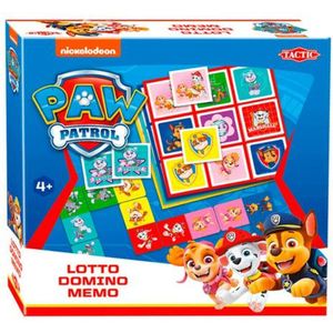 Paw Patrol 3-in-1: Memo, Lotto, Domino - Urenlang speelplezier voor kinderen vanaf 4 jaar