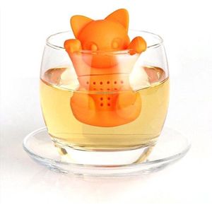 CHPN - Theezakje - Thee filter - Zakje voor losse thee - Kat - Thee accessoire - Theemelange - Zelf the maken - Thee zetten - Kopje thee - Theezeef - Theefilter