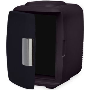 Auronic Mini Koelkast - 4 Liter - Make-Up en Beauty Skincare - 100/240V / 12V Auto Stekker - Zwart