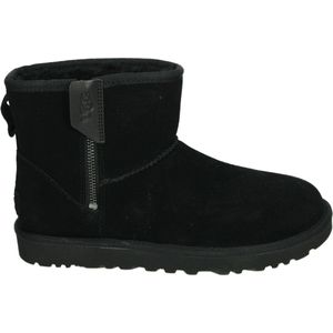 UGG CLASSIC MINI BAILEY ZIP - Gevoerde laarzenSnowbootsDames laarzen - Kleur: Zwart - Maat: 42