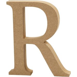 Creative Letter R Mdf 13 Cm