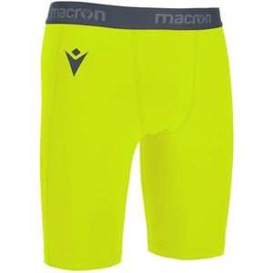 Macron Oak Short Tight Kinderen - Fluogeel | Maat: 140/152