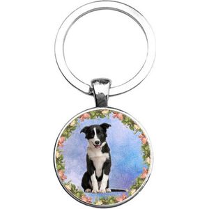 Sleutelhanger Glas - Hond