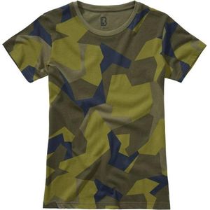 Brandit - Basic Dames T-shirt - XS - Groen