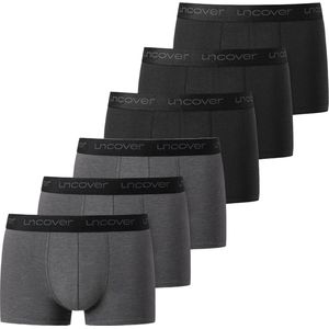 uncover by Schiesser Heren retro short / pant 6 pack Basic