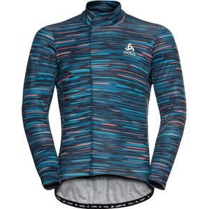 Odlo Mid layer full zip ZEROWEIGHT CERAMIWARM Fietsjack - Vrouwen - Maat M